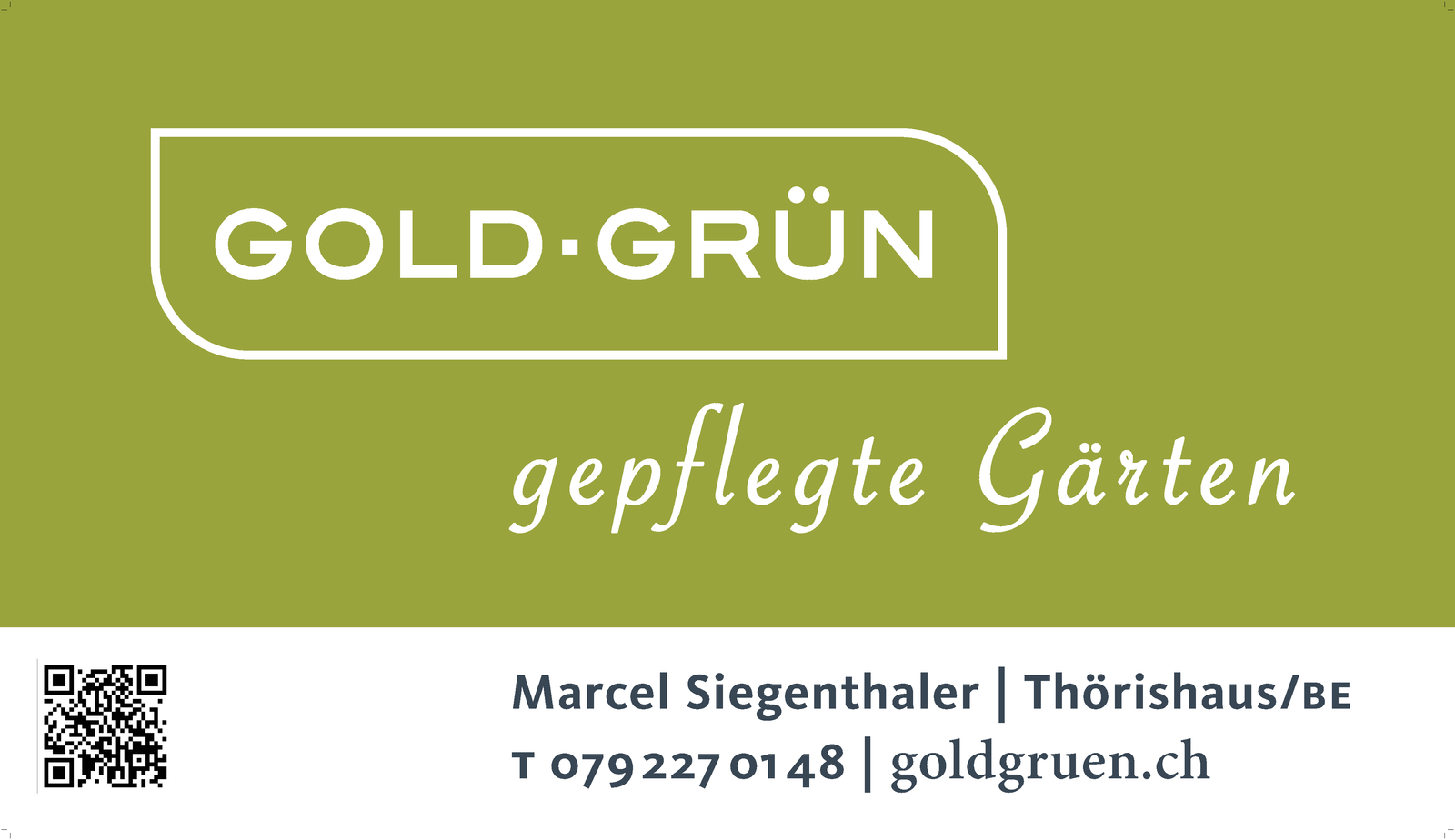 Goldgrün – gepflegte Gärten